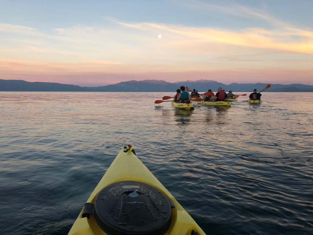 Full Moon Kayak Tour Take Care
