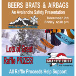 Poster for the Beer, Brats, Airbags presentation.