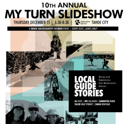 Poster for the MyTurn Slideshow event.