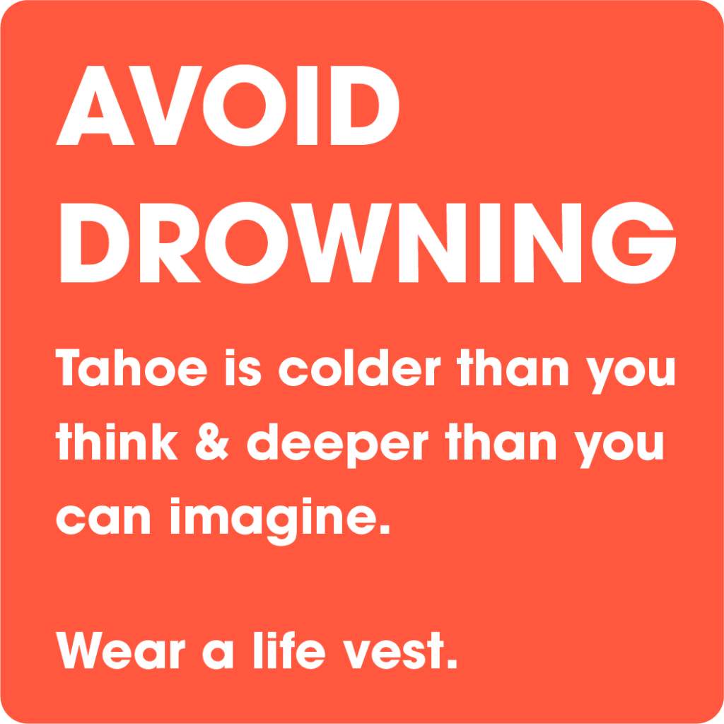 'Think Before You Sink' New Take Care Tahoe Campaign Highlights