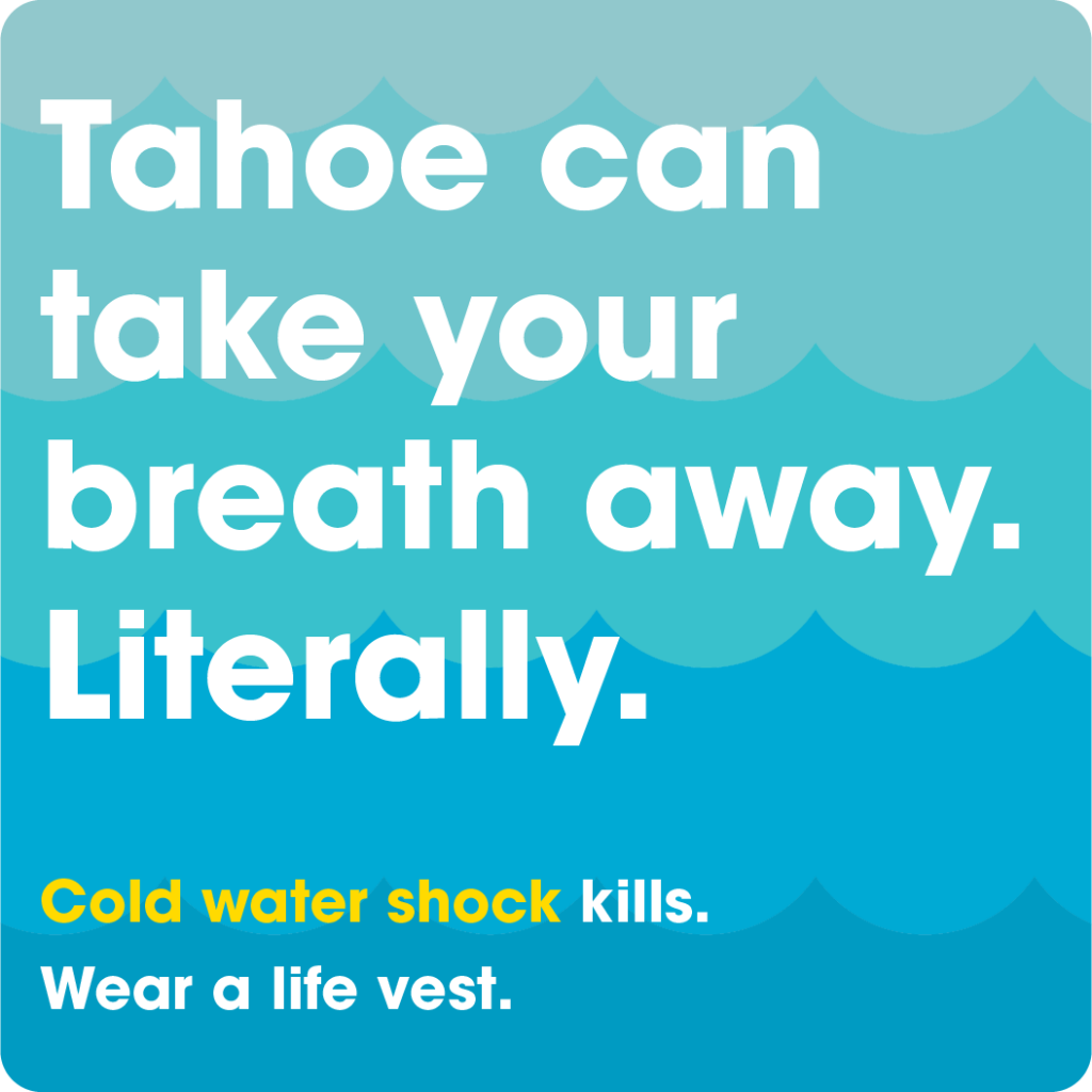 'Think Before You Sink' New Take Care Tahoe Campaign Highlights